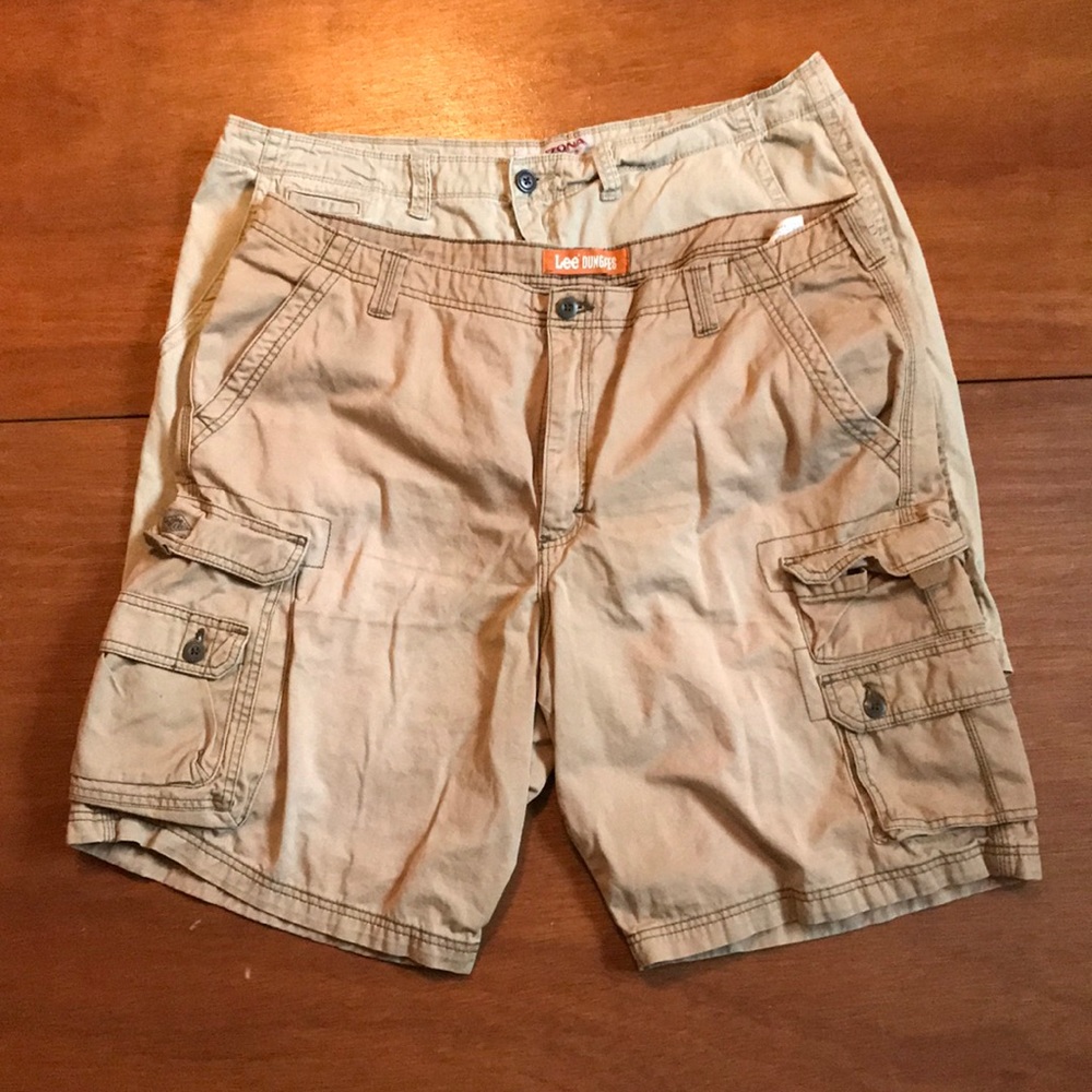 Khaki shorts men size 42